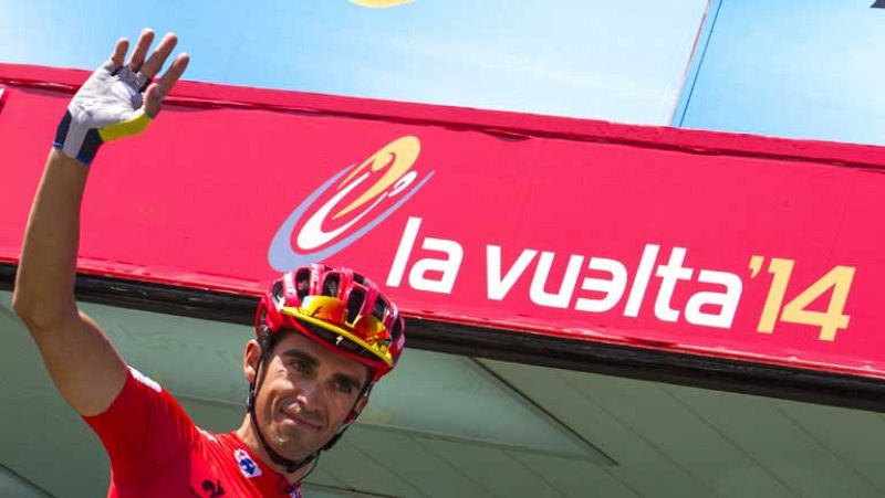 El líder de la Vuelta a España ha declarado a TVE su satisfacción por el resultado de la etapa con final en La Camperona, en la que Froome le ha recortado 7 segundos y 'Purito' Rodríguez, 6 segundos. "Era interminable", ha dicho el ciclista madrileño