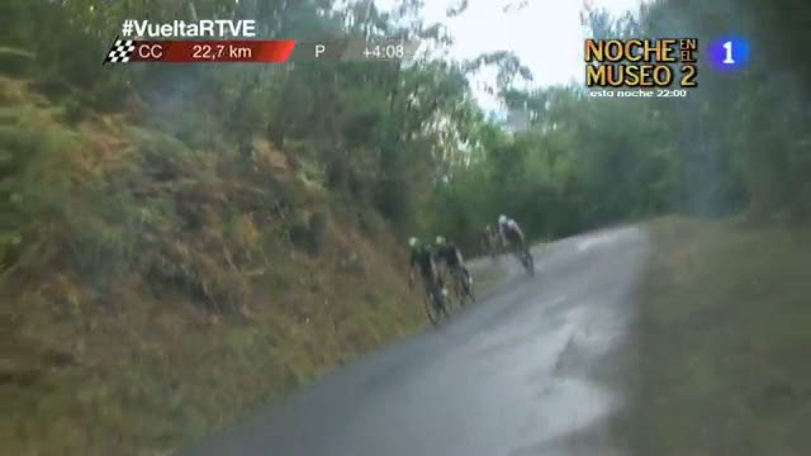 Castroviejo da el susto en la ascensión a los Lagos de Covadonga