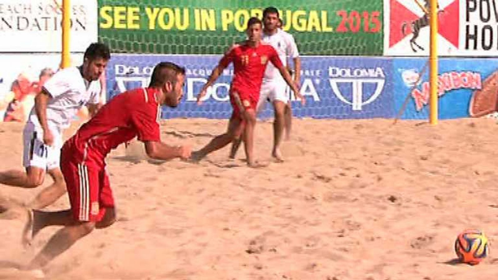 Fútbol playa - Clasificación del mundo zona europea: España-Azerbaian