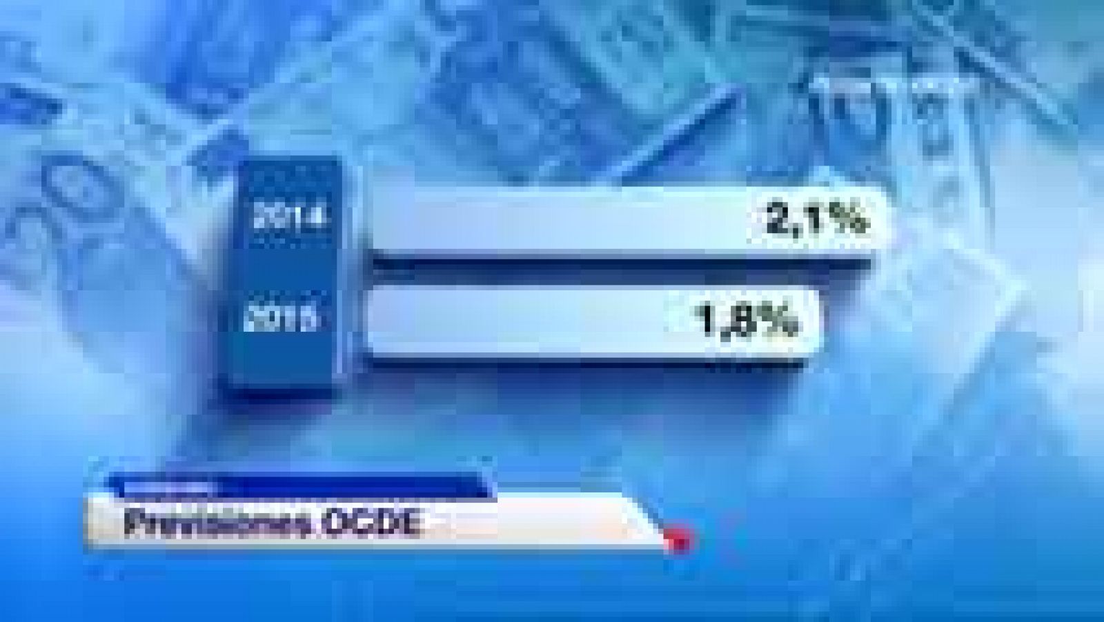 Telediario 1: La OCDE mejora sus previsiones de crecimiento para España  | RTVE Play