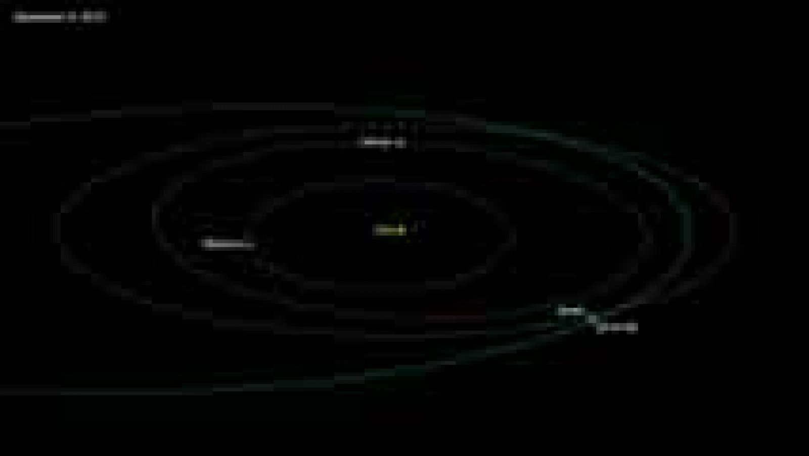 Telediario 1: Un pequeño asteroide pasa muy cerca de la Tierra | RTVE Play