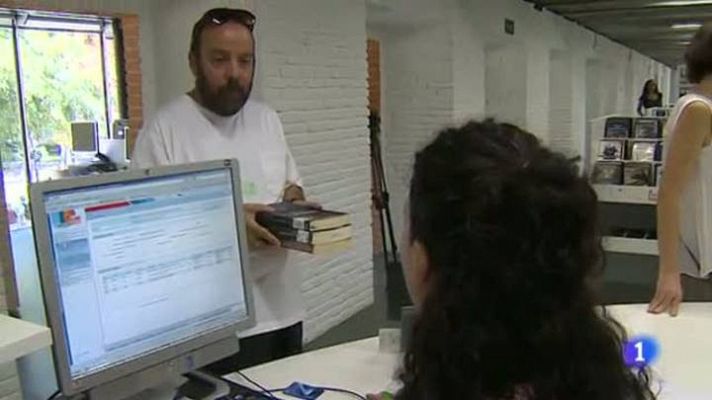 Telediario 1 - EBiblio una iniciativa para  de libros eléctronicos