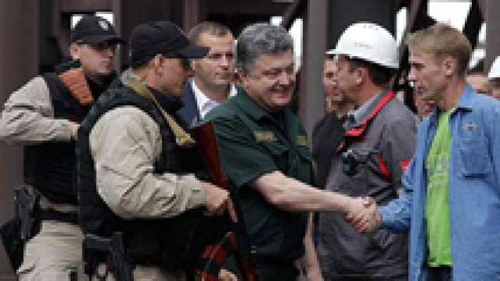 Poroshenko anuncia la liberación de 1.200 rehenes apresados