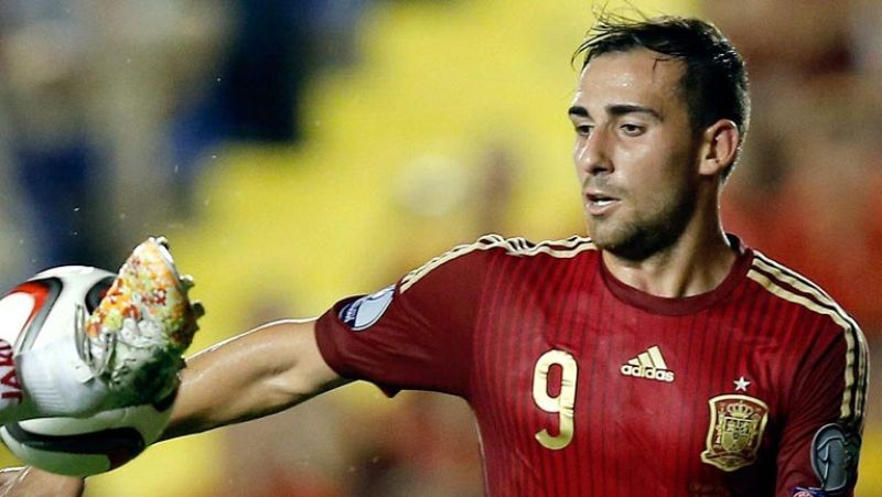 Alcácer: "Que llegaran los goles era cuestión de tiempo"