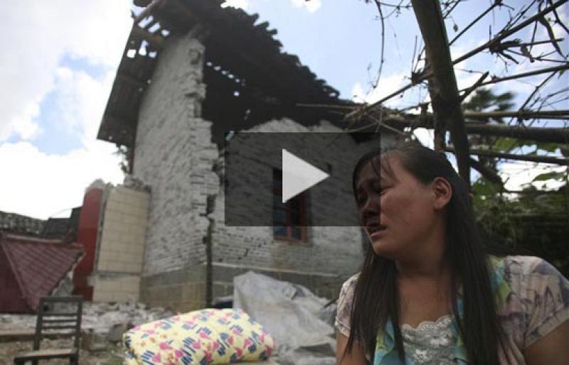  Un nuevo terremoto castiga la región china de Sichuan