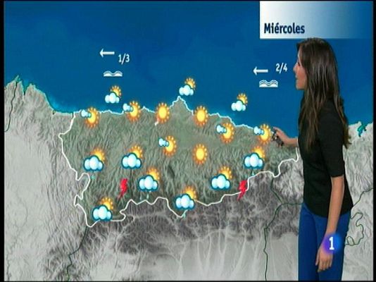 Panorama Regional - El tiempo en Asturias - 09/09/14
