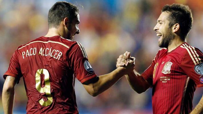 Telediario 1 - Muchos goles de España y para todos los gustos