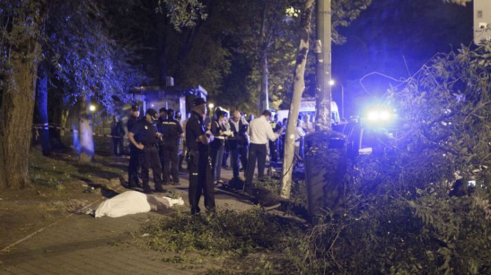 Telediario 1 - La caída de la rama de un árbol vuelve a causar una tragedia