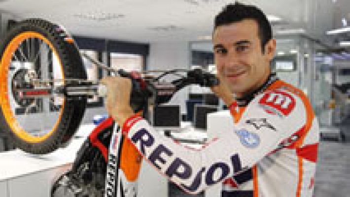 Telediario 1 - Toni Bou visita Torrespaña