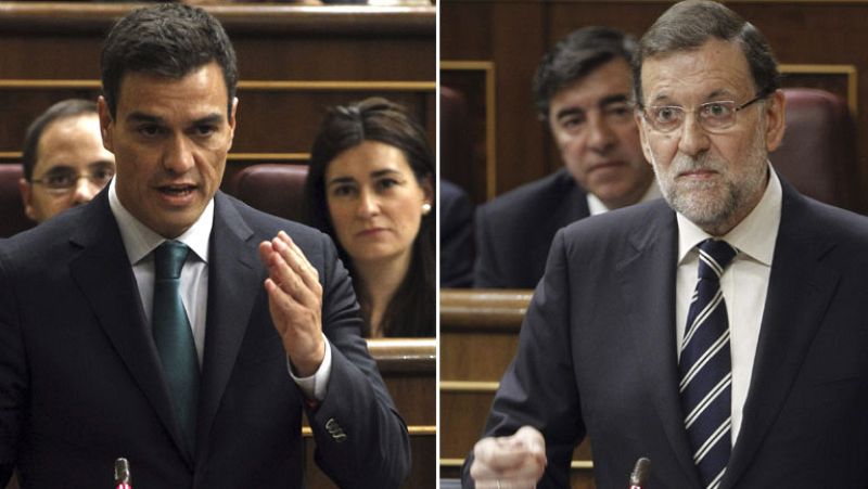  Rajoy recuerda el "montón de problemas" que les dejó el PSOE en el primer cara a cara con Sánchez