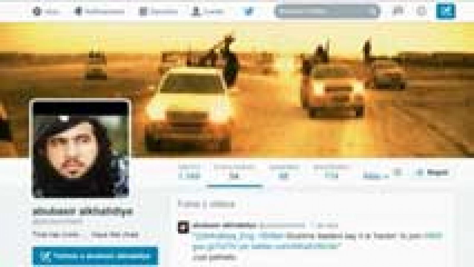 Telediario 1: Yihadistas en las redes sociales | RTVE Play