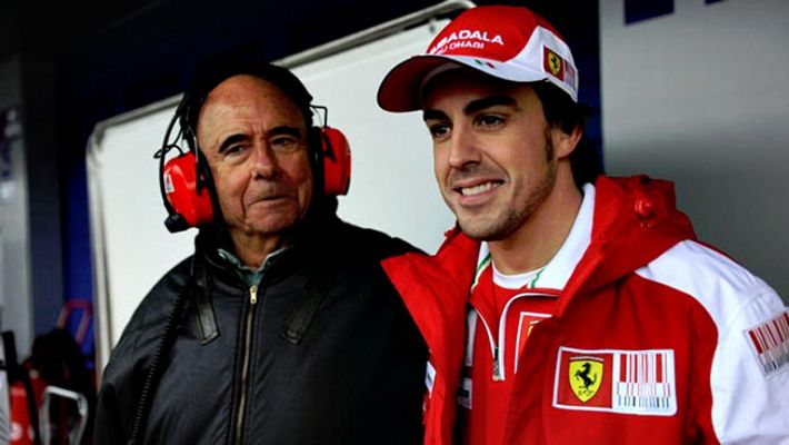 Fernando Alonso y la familia de la F1 muestra el dolor por la muerte de Emilio Botín