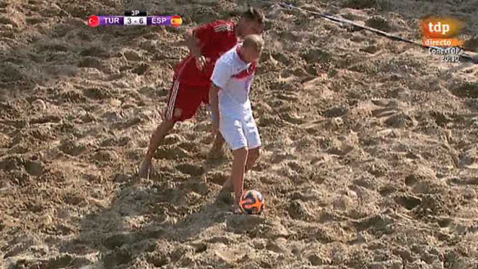 Fútbol playa - Clasificación Campeonato del Mundo zona europea. 2ª Fase. España - Turquía - Desde Jesolo (Italia) - ver ahora