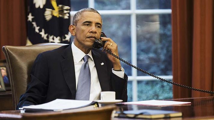 Telediario 1 - Obama ultima un plan para luchar contra el Estado Islámico