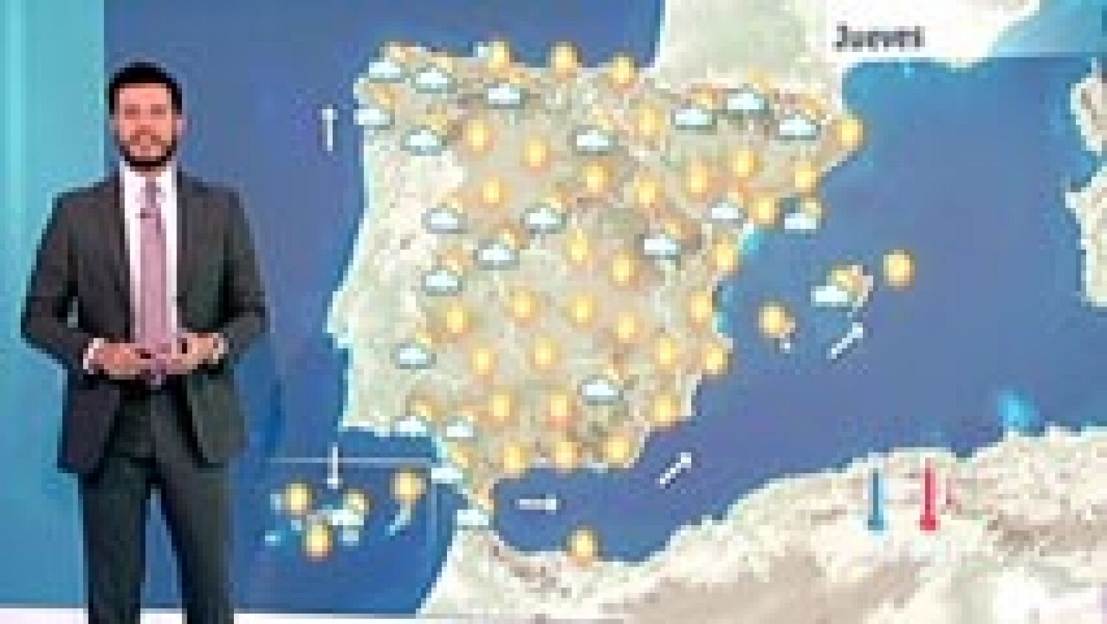 El tiempo: Chubascos intermitentes en Galicia y tercio norte | RTVE Play