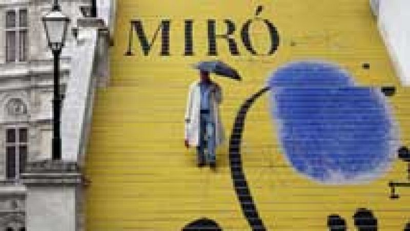 Viena inaugura una exposición sobre el pintor Joan Miró 