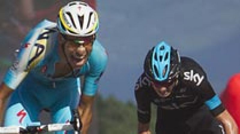 Froome asusta a Contador y Aru firma un doblete
