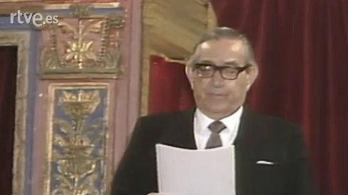 Premios Cervantes en el Archivo de RTVE - Discurso Luis Rosales,  Premio Cervantes 1982