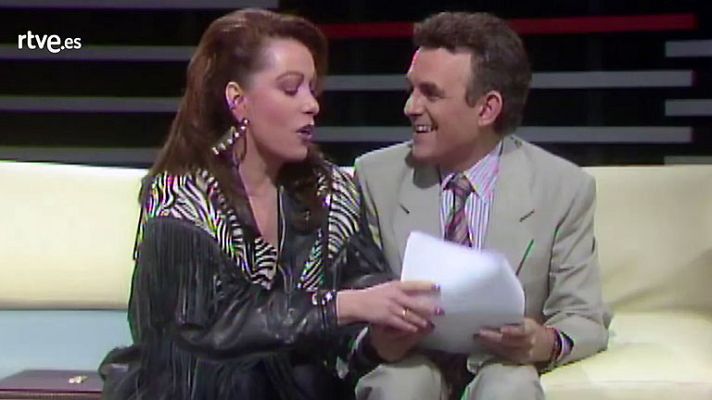 La tarde - La tarde - Terenci Moix, Paloma San Basilio y Antonio Banderas