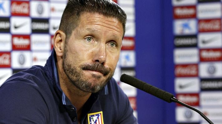 Telediario 1 - Simeone: "No nos consideramos un equipo violento"