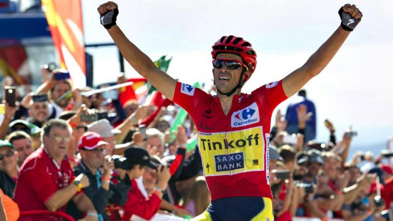 El español Alberto Contador (Tinkoff) ha ganado la vigésima etapa de la Vuelta disputada entre Santo Estevo de Ribas de Sil y Puerto de Ancares, de 185 kilómetros y es el virtual ganador de la 69 edición. Contador ganó el duelo a Froome, al que remat