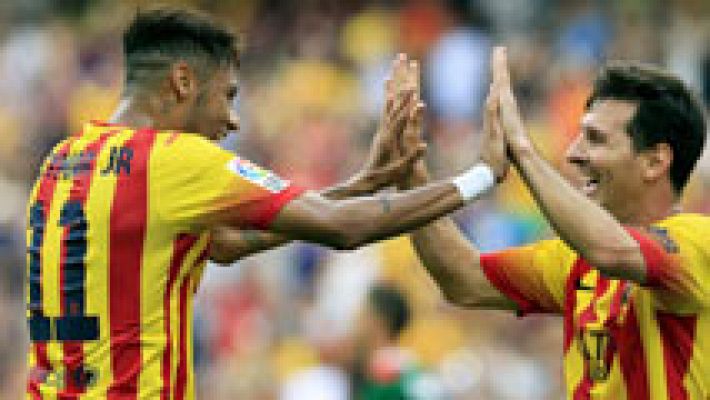 Fútbol - FC Barcelona 2 - Athletic Bilbao 0