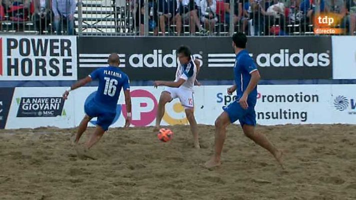 Fútbol  Playa - Clas. Camp. del Mundo Zona europea. 2ª semifinal. Rusia - It