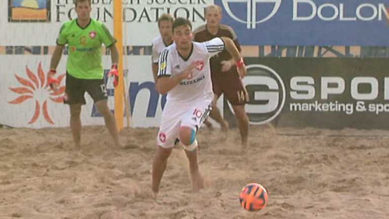 Fútbol playa - Clasificación Campeonato del Mundo. Zona europea. Final. Suiza - Rusia - Desde Jesolo (Italia) - ver ahora