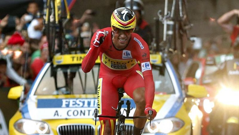 El español Alberto Contador (Tinkoff) se ha proclamado vencedor de la 69 edición de la Vuelta a España al término de la contrarreloj de 9,7 kilómetros disputada en Santiago de Compostela, en la que se impuso Adriano Malori, campeón de Italia de la es