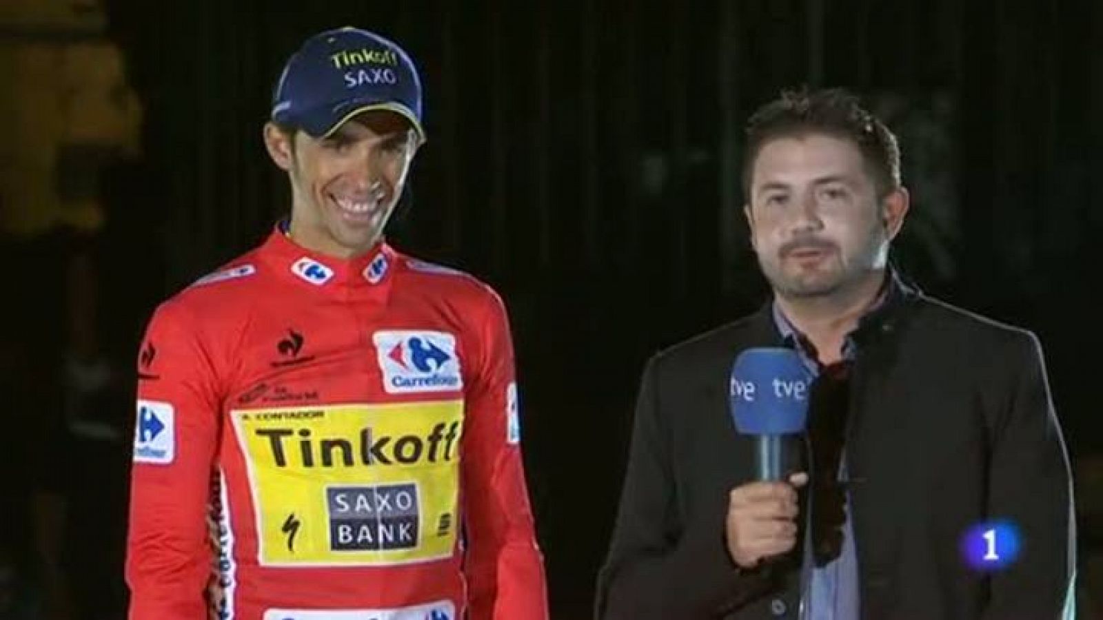 Telediario 1: Contador: "Es un sueño porque no sabía cómo me iba a encontrar" | RTVE Play