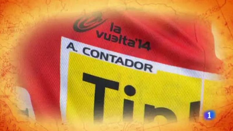 Alberto Contador (Tinkoff) sigue siendo el rey del ciclismo español. Su tercer triunfo en la Vuelta España se concretó en la Plaza del Obradoiro de Santiago de Compostela, donde finalizó la contrarreloj de 9,7 kilómetros que tuvo como vencedor al ita