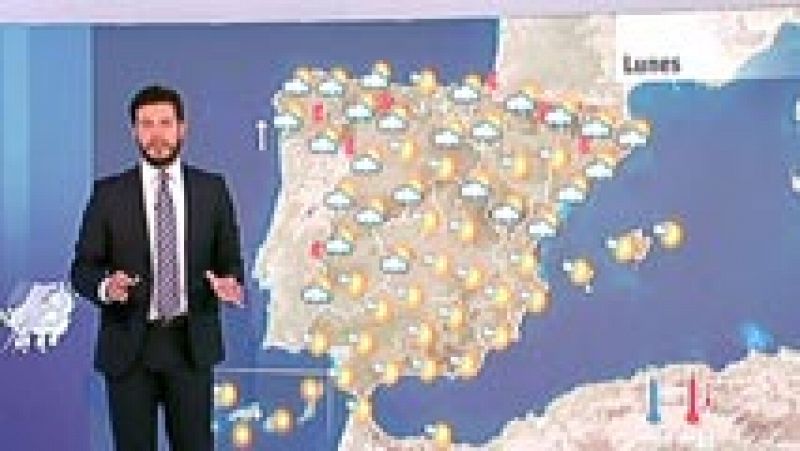 Lluvias y descenso de temperaturas en buena parte de la Península