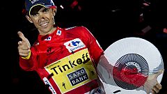 La mañana - Contador, ganador de la Vuelta a España: "Si me dicen hace dos meses que iba a ganar, no lo hubiera creído"
