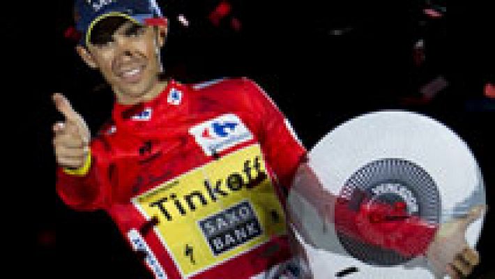 Contador, ganador de la Vuelta a España 2014