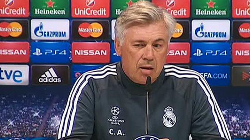 Ancelotti: "No voy a hablar de los porteros"