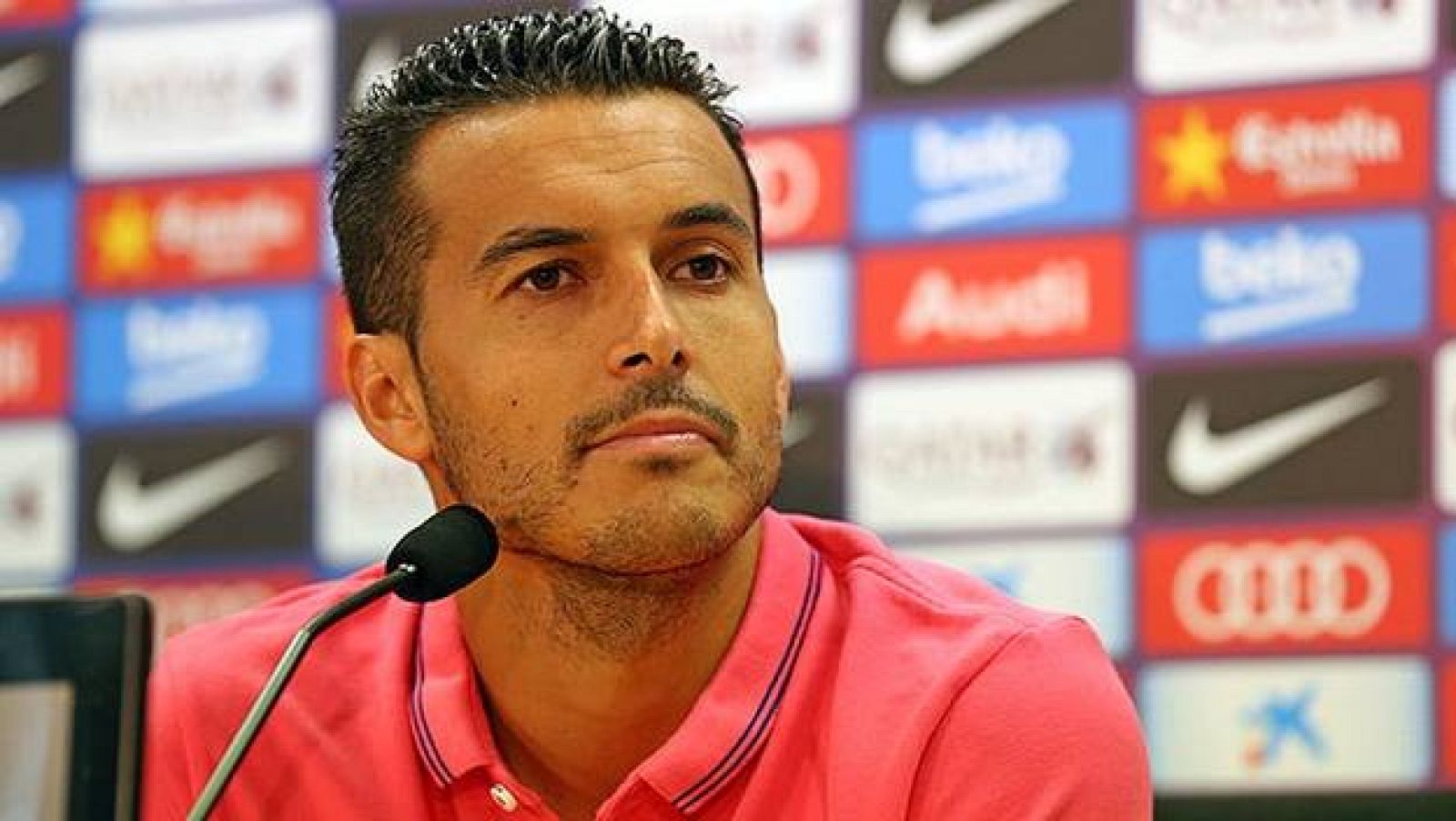 Pedro resalta el "carácter" de Luis Enrique | Ver