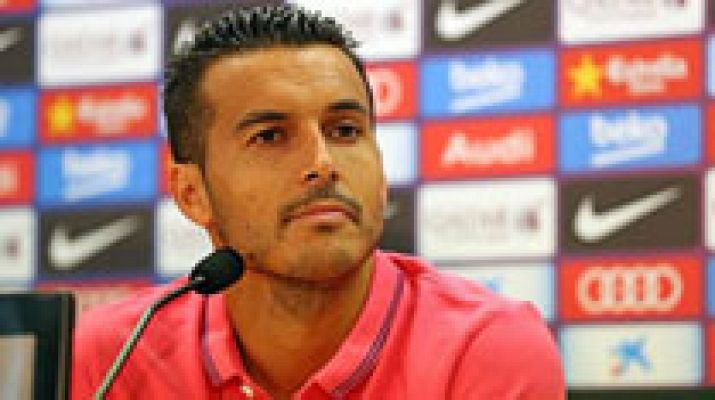 Pedro resalta el "carácter" de Luis Enrique