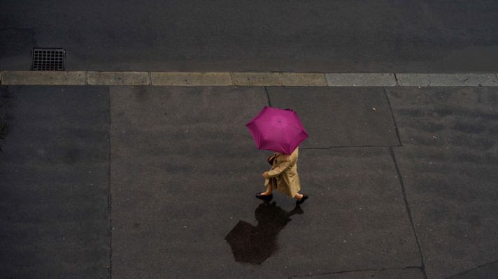 El tiempo - Chubascos persistentes en el norte de Extremadura