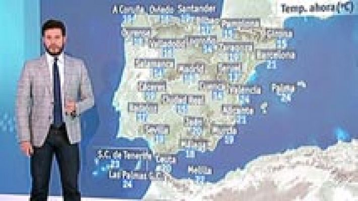 El tiempo - Lluvias en casi toda la Península