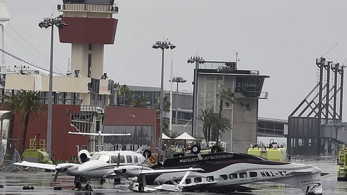 Telediario 1 - Tormenta tropical Odile