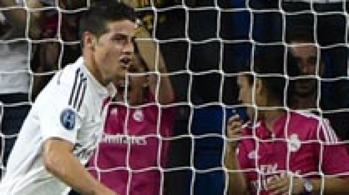 James convierte el debut de Champions en goleada (4-0)