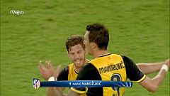 Mandzukic vuelve a meter al Atlético en el partido (2-1)