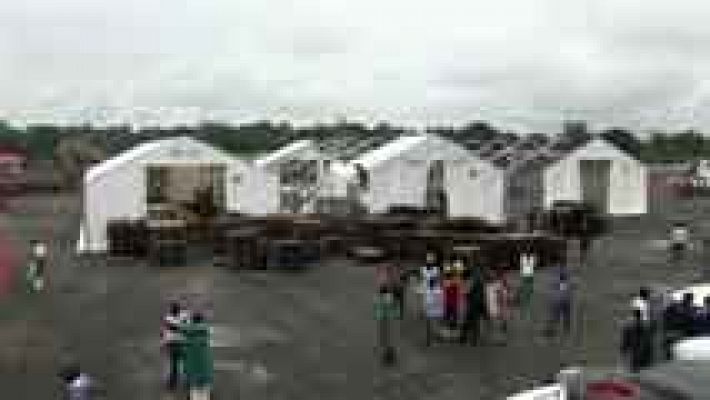 Telediario 1 - Brote de Ébola en África