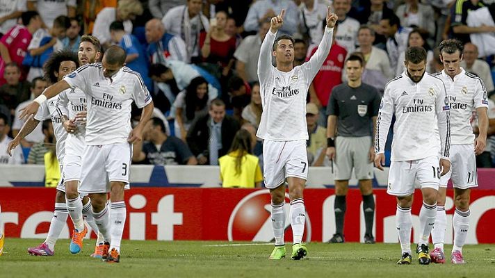 Telediario 1 - El Madrid despeja dudas y gana en Champions