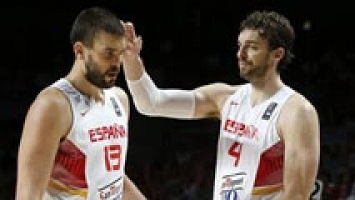 Telediario 1 - Los Gasol no creen que Orenga sea el responsable del fracaso del Mundial