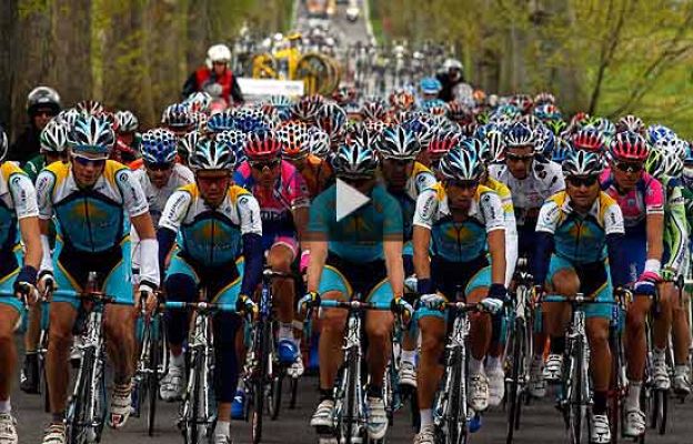 Vuelta ciclista a España - Dos ciclistas se intentan colar