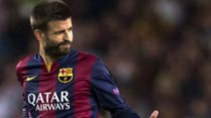 Piqué rompe la muralla del Apoel con la cabeza (1-0)