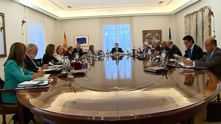 Telediario 1 - Consulta sobernista en Cataluña