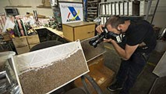 Telediario 1 - Mayor operación contra fábricas de tabaco ilegal en España