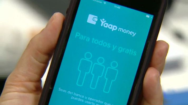 Telediario 1 - 'Yaap money', una aplicación para pagos entre particulares